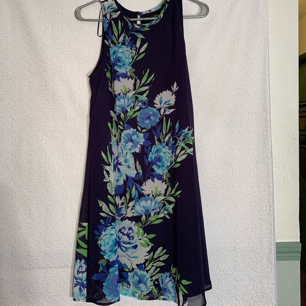 ❤️Blue Floral Dress